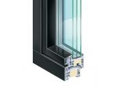 Окна Kommerling 76AD AluClip Pro в Харькове