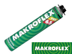 makroflex 65 pro профессиональная полиуретановая пена с увеличенным выходом