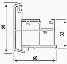 Movable Mullion Profile