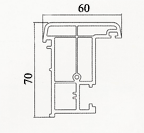 Mavable Mullion Profile